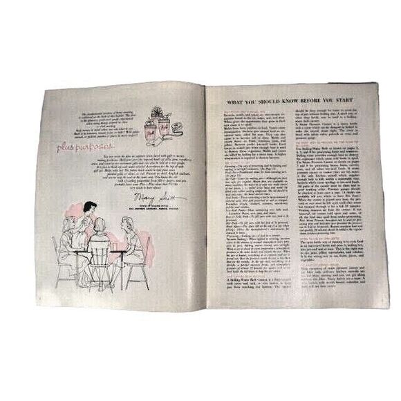 Ball Food 1950 Preservation Specialists for Over 80 Years Home Canning Vintage - Picture 2 of 4